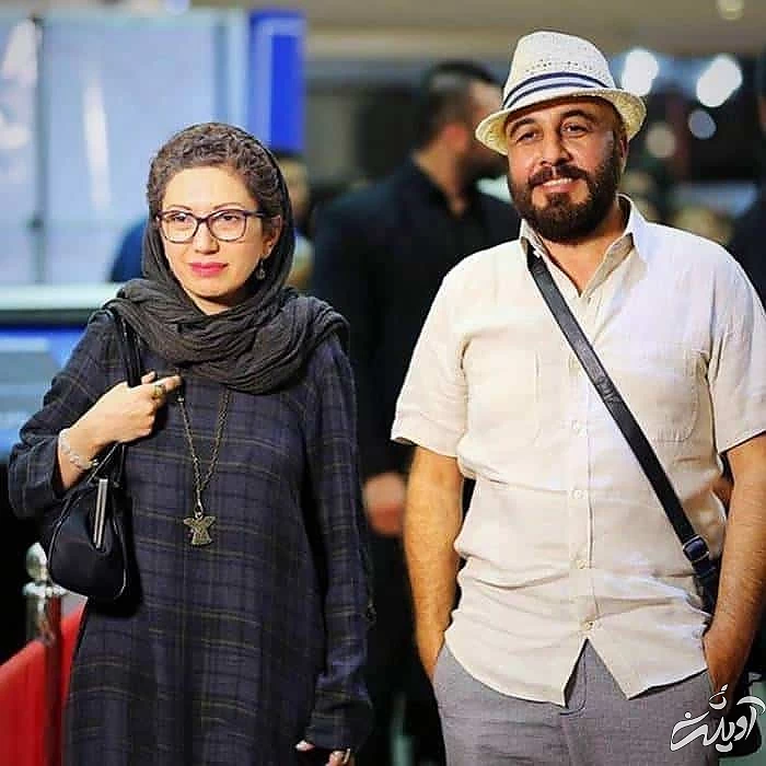 رضاعطاران و همسرش